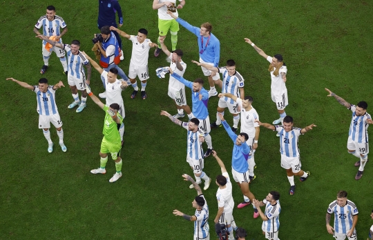 Momen Argentina Bantai Kroasia dan Lolos ke Final Piala Dunia 2022