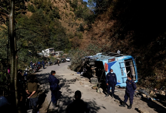 Bus Maut di Nepal Tewaskan 18 Orang dan Puluhan Luka-Luka