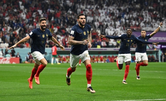 Momen Prancis Kandaskan Maroko dan Melaju ke Final Piala Dunia 2022