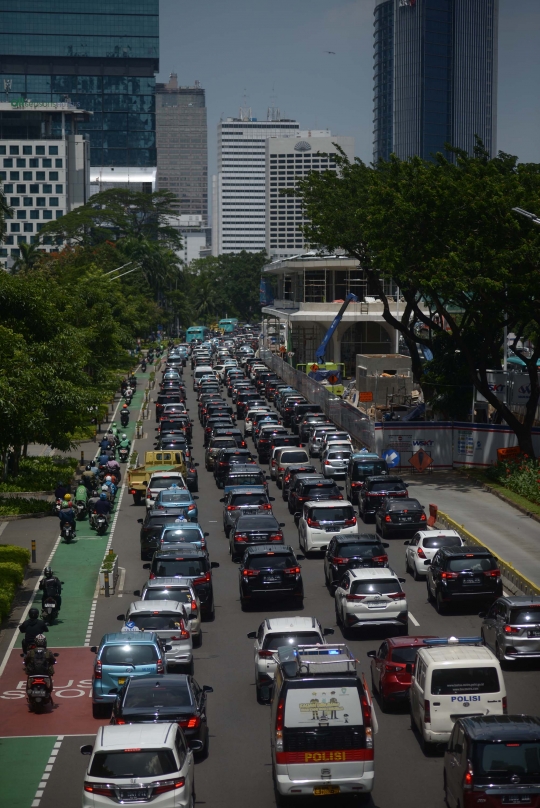 Potret Kemacetan Ibu Kota yang Makin Parah, Ini Penjelasan Polisi