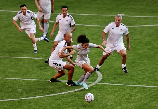 Melihat Kembali Pensiunan Pesepakbola Dunia Beraksi di Piala Legenda FIFA