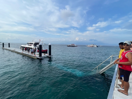 Detik-Detik Jembatan di Nusa Penida Ambruk, 35 Penumpang Tercebur ke Laut