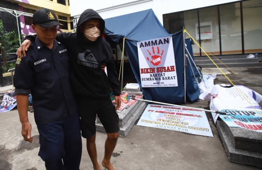 Aksi Mogok Makan di Hari ke-6, Lima Aktivis Dilarikan ke Rumah Sakit