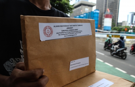 Aliansi Masyarakat Anti Mafia Tambang Datangi Kantor PBB di Jakarta
