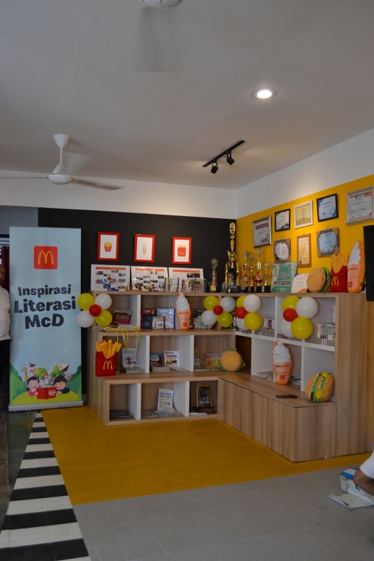 Menengok Kondisi McD Library, Persembahan McDonald's untuk Literasi Anak Indonesia