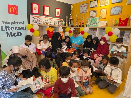 Menengok Kondisi McD Library, Persembahan McDonald's untuk Literasi Anak Indonesia