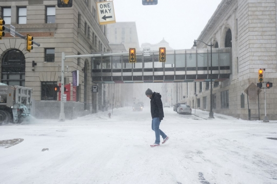 Badai Salju Berskala Besar Menghantam Amerika Serikat Jelang Natal