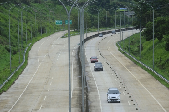 Libur Nataru, Tol Bocimi Seksi II Dibuka Secara Fungsional