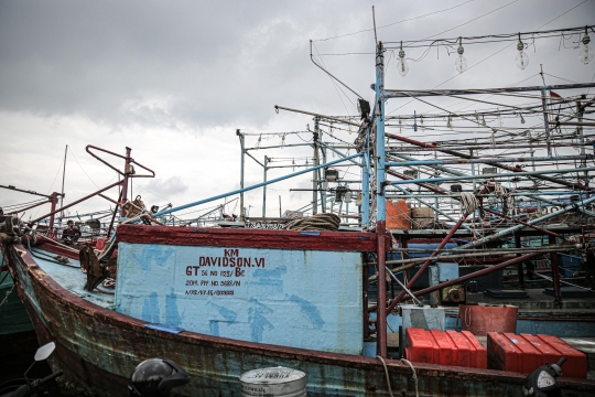 Cuaca Buruk, Nelayan di Muara Angke Libur Melaut