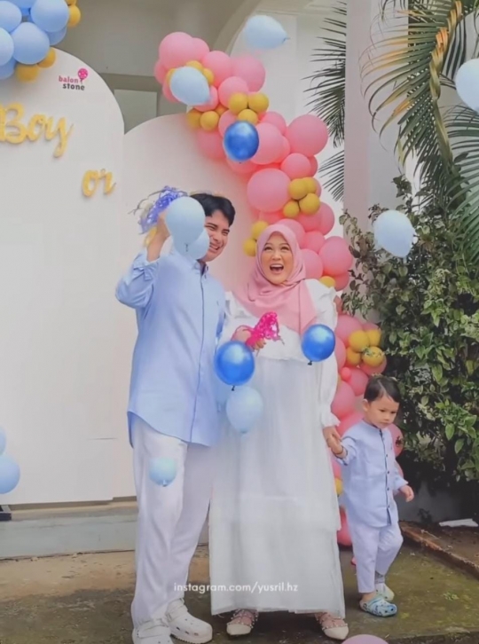 Begini Kemeriahan Gender Reveal Henny Rahman Istri Alvin Faiz