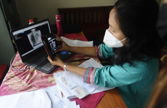 Antusiasme Warga Ikuti Skrining Penyakit TBC