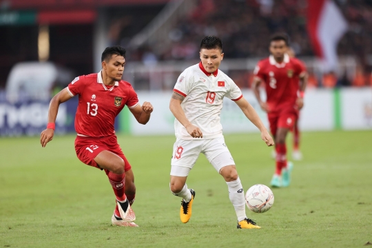 Duel Panas Indonesia vs Vietnam Berakhir Imbang