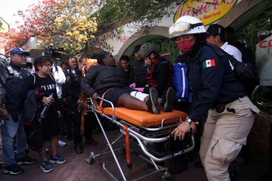 Kecelakaan Kereta Bawah Tanah di Meksiko, 1 Tewas dan Puluhan Luka-Luka