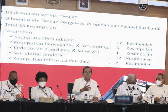 Dewas KPK Sampaikan Laporan Kinerjanya Selama Tahun 2022