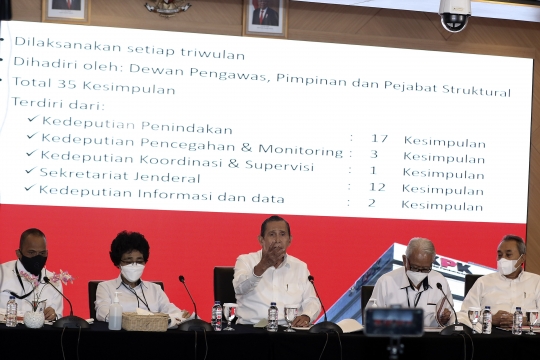 Dewas KPK Sampaikan Laporan Kinerjanya Selama Tahun 2022