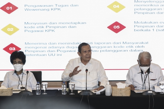 Dewas KPK Sampaikan Laporan Kinerjanya Selama Tahun 2022