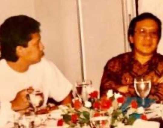 Foto Lawas Bambang Soesatyo saat jadi Wartawan, Wawancara Pengusaha Hingga Politikus