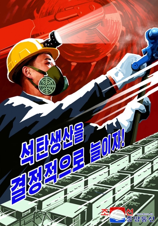 Tak Lagi Gembar-Gembor Rudal, Poster Propaganda Korut Kini Kampanyekan Ekonomi