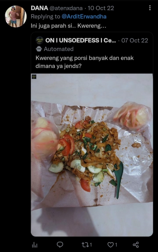 9 Singkatan Nama Makanan yang bikin Mangkel Pengguna Twitter