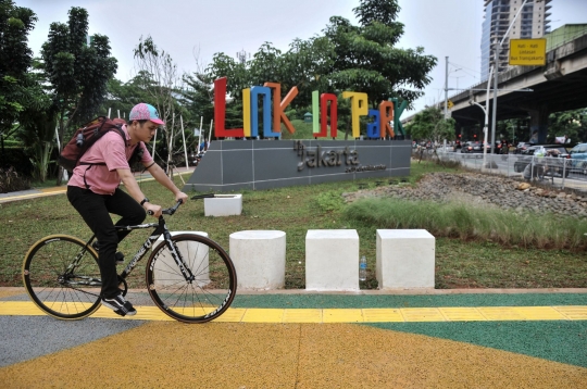 Link In Park, Taman Baru di Jakarta Ada Rumah Hobbit