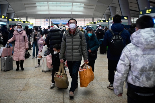 Kepadatan Arus Mudik Imlek di China dalam Bayang-Bayang Covid-19