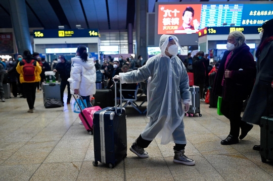 Kepadatan Arus Mudik Imlek di China dalam Bayang-Bayang Covid-19