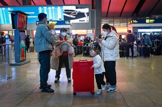 Kepadatan Arus Mudik Imlek di China dalam Bayang-Bayang Covid-19