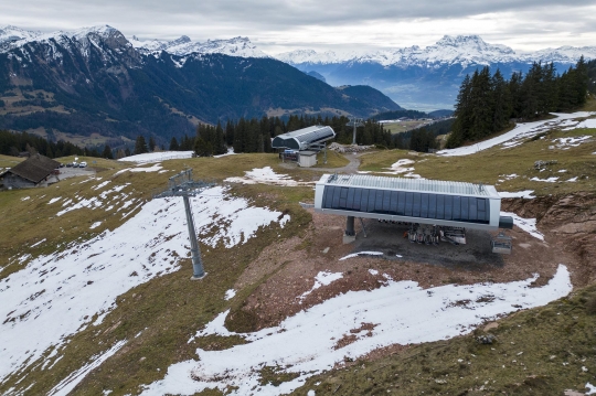 Potret Miris Salju di Resor Ski Swiss Menghilang Akibat Perubahan Iklim