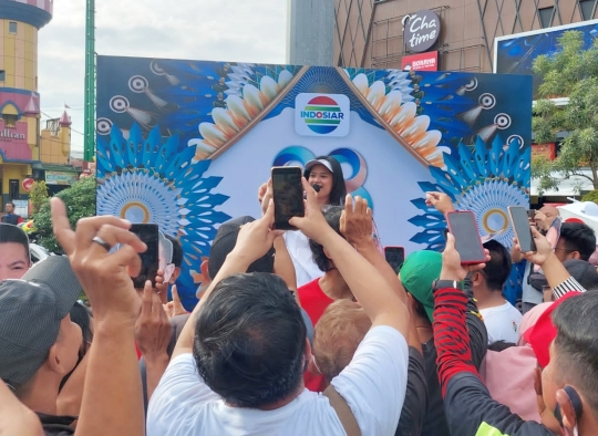 Antusias Warga Semarang di Parade BESTie Indosiar