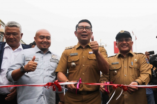 Keindahan Underpass Dewi Sartika di Depok Usai Diresmikan Ridwan Kamil