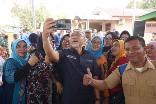 Aksi Zulkifli Hasan dan Erick Thohir Meriahkan HUT ke-273 Kabupaten Langkat