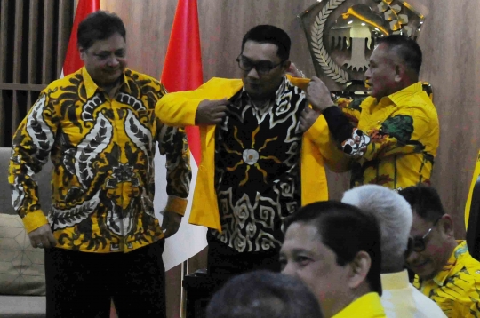 Kursi untuk Ridwan Kamil di Partai Golkar