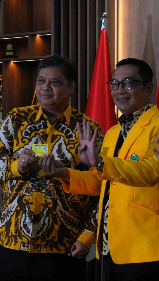 Kursi untuk Ridwan Kamil di Partai Golkar