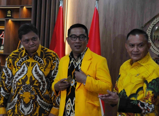 Kursi untuk Ridwan Kamil di Partai Golkar