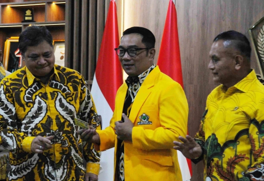 Kursi untuk Ridwan Kamil di Partai Golkar