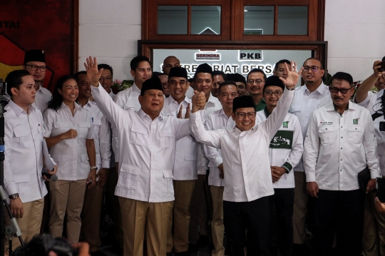 Gerindra dan PKB Resmikan Sekretariat Bersama di Menteng