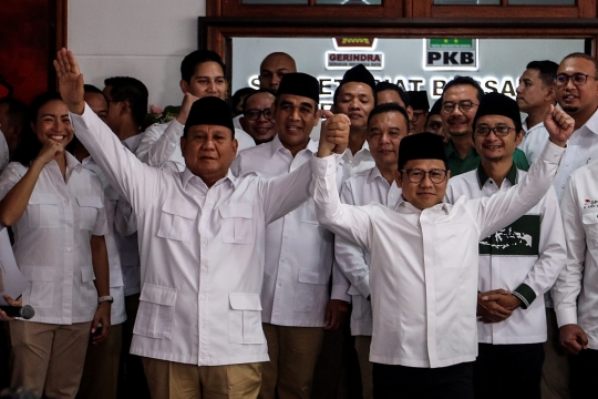 Gerindra dan PKB Resmikan Sekretariat Bersama di Menteng