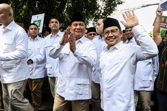 Gerindra dan PKB Resmikan Sekretariat Bersama di Menteng