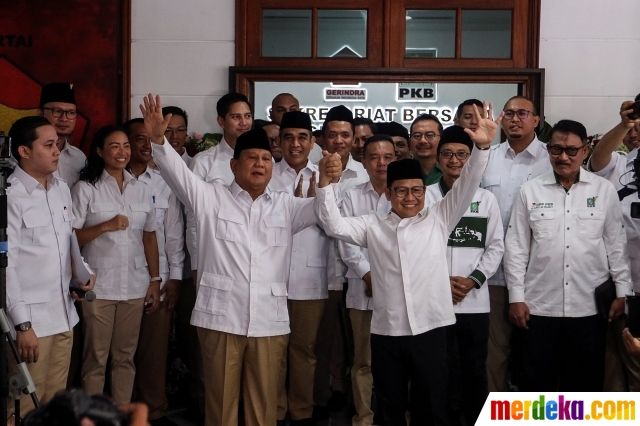 Foto Gerindra Dan Pkb Resmikan Sekretariat Bersama Di Menteng