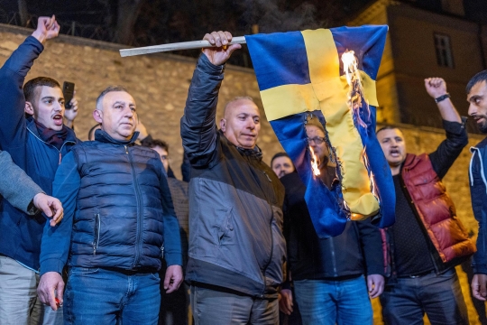 Ini Momen Politikus Rasis Bakar Alquran di Swedia hingga Picu Amarah Umat Islam