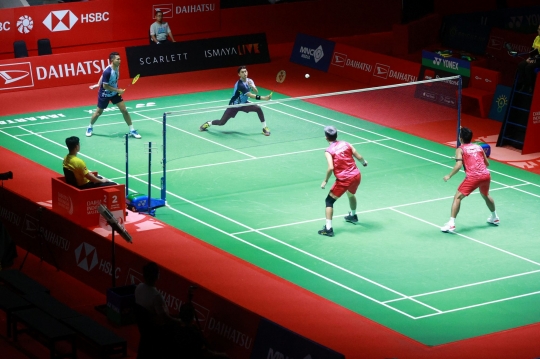 Tekuk Rekan Senegaranya, Fajar-Rian Lanjutkan Langkah ke 16 Besar Indonesia Masters