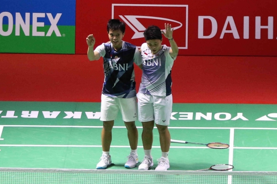 Sikat Ganda Taiwan, Apriyani/Fadia Tembus Perempat Final Indonesia Masters 2023