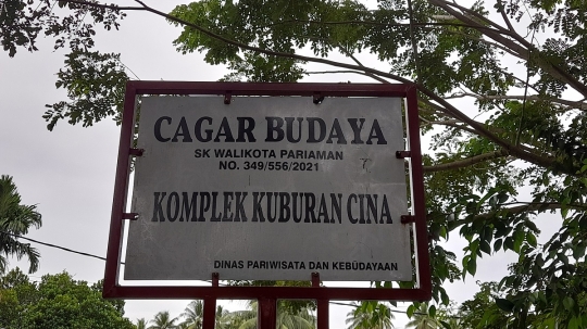 Foto-Foto Bukit Makam Bukti Keberadaan Etnis Tionghoa di Pariaman