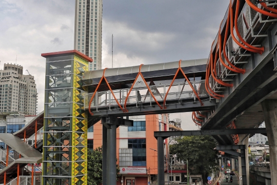 Skybridge Terpanjang di Jakarta Segera Diresmikan