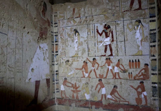 Arkeolog Temukan Makam Tersegel Berusia 4.300 Tahun di Mesir