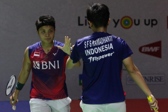 Kalah dari Thailand, Asa Apriyani-Fadia ke Semifinal Indonesia Masters 2023 Pupus