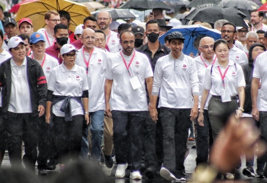 Tabuh Rebana, Jokowi Mulai Kick Off Keketuaan ASEAN Indonesia 2023