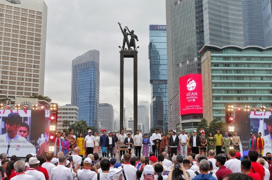 Tabuh Rebana, Jokowi Mulai Kick Off Keketuaan ASEAN Indonesia 2023