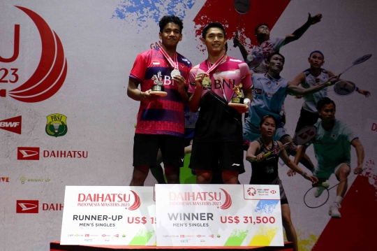 Libas Chico, Jonatan Christie Juara Indonesia Masters 2023