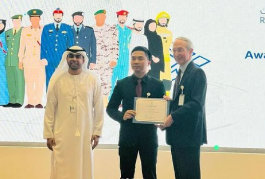 Tiga Perwira TNI AD Sabet Penghargaan Akademik di Abu Dhabi, Ini Sosoknya